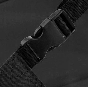 Turystyczne składane krzesło VENTO 38 cm, czarne