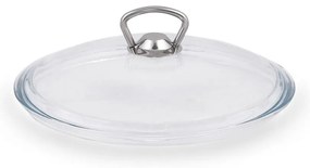 Różowy aluminiowy garnek z pokrywką Güral Porselen Classic, ø 22 cm