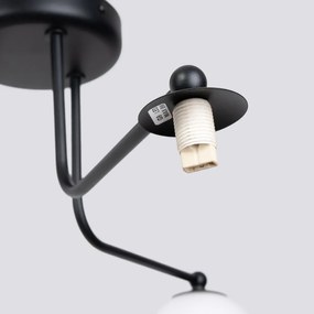 Żyrandol ASTRAL 3 czarny SOLLUX  LIGHTING