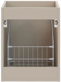 Kaszmirowa szafka łazienkowa z koszem na pranie H3-D96