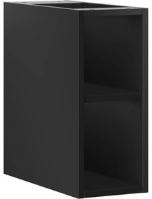 Mexen Box-A szafka otwarta z półką 20 cm, czarna mat - 91AX2-0200-470-0-71