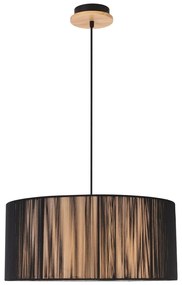 Lampa wisząca z tekstylnym kloszem ø 45 cm Kioto – Candellux Lighting