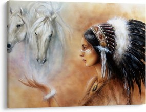 Obraz - Czary Indian (70x50 cm)