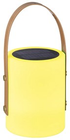 Biało-brązowa lampa stołowa LED (wysokość 34 cm) Bari – Fischer &amp; Honsel