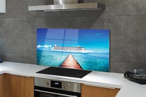 Szkło Ozdobne do Kuchni Letni Rejs po Morzu