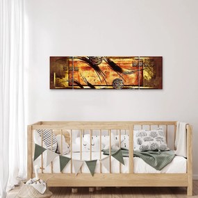 Obraz abstrakcji (170x50 cm)