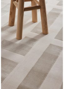 Szaro-kremowy dywan 200x280 cm Perles Onyx – Elle Decoration