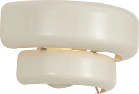 Retro Lampa Ścienna Beżowa - Ophelia