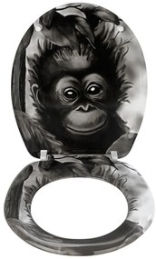 Deska sedesowa MONKEY, uniwersalna - Duroplast, WENKO