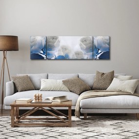 Obraz - Białe róże (170x50 cm)