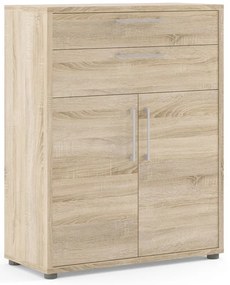 Regał modułowy w dekorze dębu 89x113 cm Prima – Tvilum