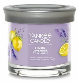 Yankee Candle świeczka zapachowa Signature Tumbler w szkle mała Lemon Lavender, 122 g