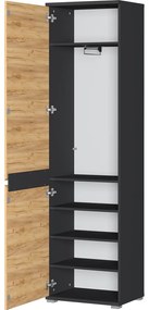 Szafa w dekorze dębu 54x200 cm Lissabon – Germania
