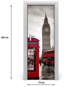 Fototapeta samoprzylepna na drzwi Big Ben Londyn