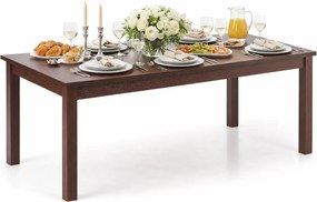 Stół rozkładany ciemny orzech G8-S96