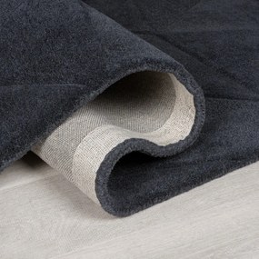 Szary dywan wełniany 170x120 cm Shard – Flair Rugs