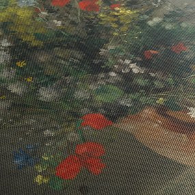 Obraz - Auguste Renoir,  Flowers in a Vase, reprodukcje (170x50 cm)