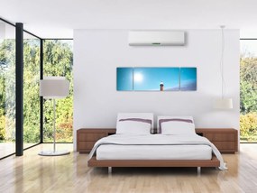 Obraz latarni morskiej (170x50 cm)