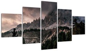 Obraz Gór Skalistych (125x70 cm)