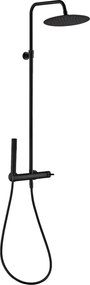 Luisa kolumna prysznicowa mechaniczna czarna - Essebagno