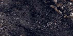 Mexen Rokocha Black gres szkliwiony rekt. G1, płytka podłogowo-ścienna 120 x 60 cm, wysoki połysk - TL205-120-060-01