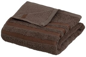 Brązowy bawełniany ręcznik kąpielowy frotte 70x140 cm Simple – Casa Selección
