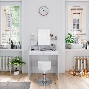 Stół o jamierze biały 80x40x139.6 ania