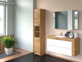 Szafka łazienkowa Boleris 2X - dąb artisan
