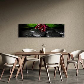 Obraz - Kamienie lawy (170x50 cm)