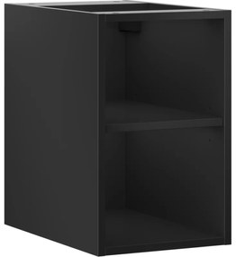 Mexen Box-A szafka otwarta z półką 30 cm, czarna mat - 91AX2-0300-470-0-71