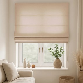 Roleta rzymska na wymiar caffe latte EFE bez wzorów - do 200 cm