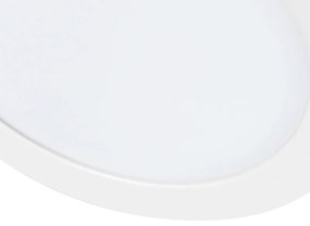 Zewnetrzna Zestaw 6 reflektorów wpuszczanych lub natynkowych biały 18 cm z LED z 3-stopniową funkcją ściemniania do ciepłej barwy - Trans Oswietlenie zewnetrzne