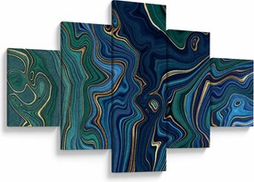 Obraz - Marmur agatowy (125x70 cm)