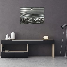 Obraz kropli wody (70x50 cm)