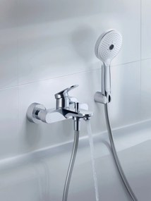 Duravit Wave jednouchwytowa bateria wannowaMontaż natynkowy - Technologia AirPlus
