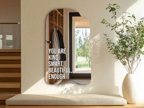 Naklejka na lustro S23 – You are kind, smart, beautiful, enough.
