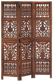 Rzeźbiony parawan pokojowy z drewna mango XXL W4-W21