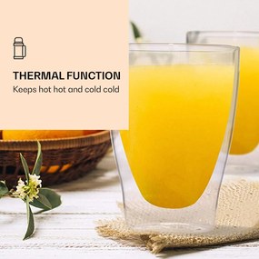 Feelino DUOS Szklanki termiczne z podwójną ścianką 310 ml