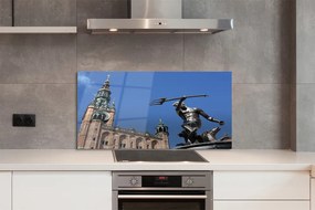 Panel szklany do Kuchni Zabytkowy Kościół v Gdańsku
