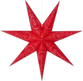 Markslöjd 700120 - Dekoracja świąteczna ARATORP 1xE14/25W/230V Ø 75 cm czerwona