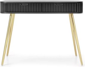 Nowoczesna toaletka konsola Fulgeo 103cm loft metal