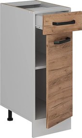 Szafka dolna do kuchni złoty dąb energetyczny 30x46x81.6 r-line