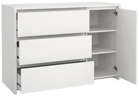 Biała komoda 119x84x48 cm Next – Tvilum