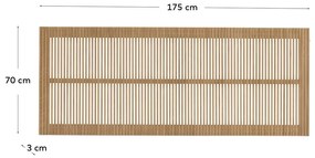 Zagłówek z drewna jesionowego 175x70 cm Beyla – Kave Home