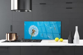 Szkło do Kuchni na Ścianę Ulotność Polnych Dmuchawców