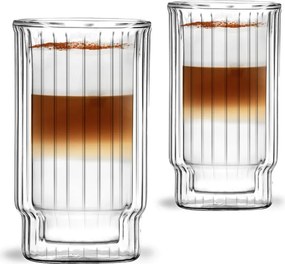 Zestaw 2 szklanek z podwójną ścianką Vialli Design, 300 ml