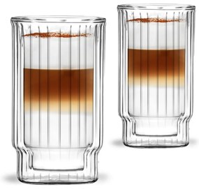 Zestaw 2 szklanek z podwójną ścianką Vialli Design, 300 ml