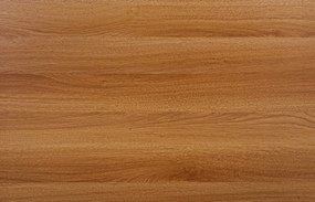 PROMOCJA Biały stół jadalniany RAMOD 100x60 cm, dekor dąb II. jakość