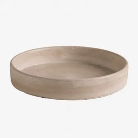 Dekoracyjna Taca Z Cementu Geldart Ø28 Cm - Sklum