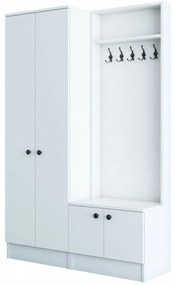 Zestaw do przedpokoju Mia White